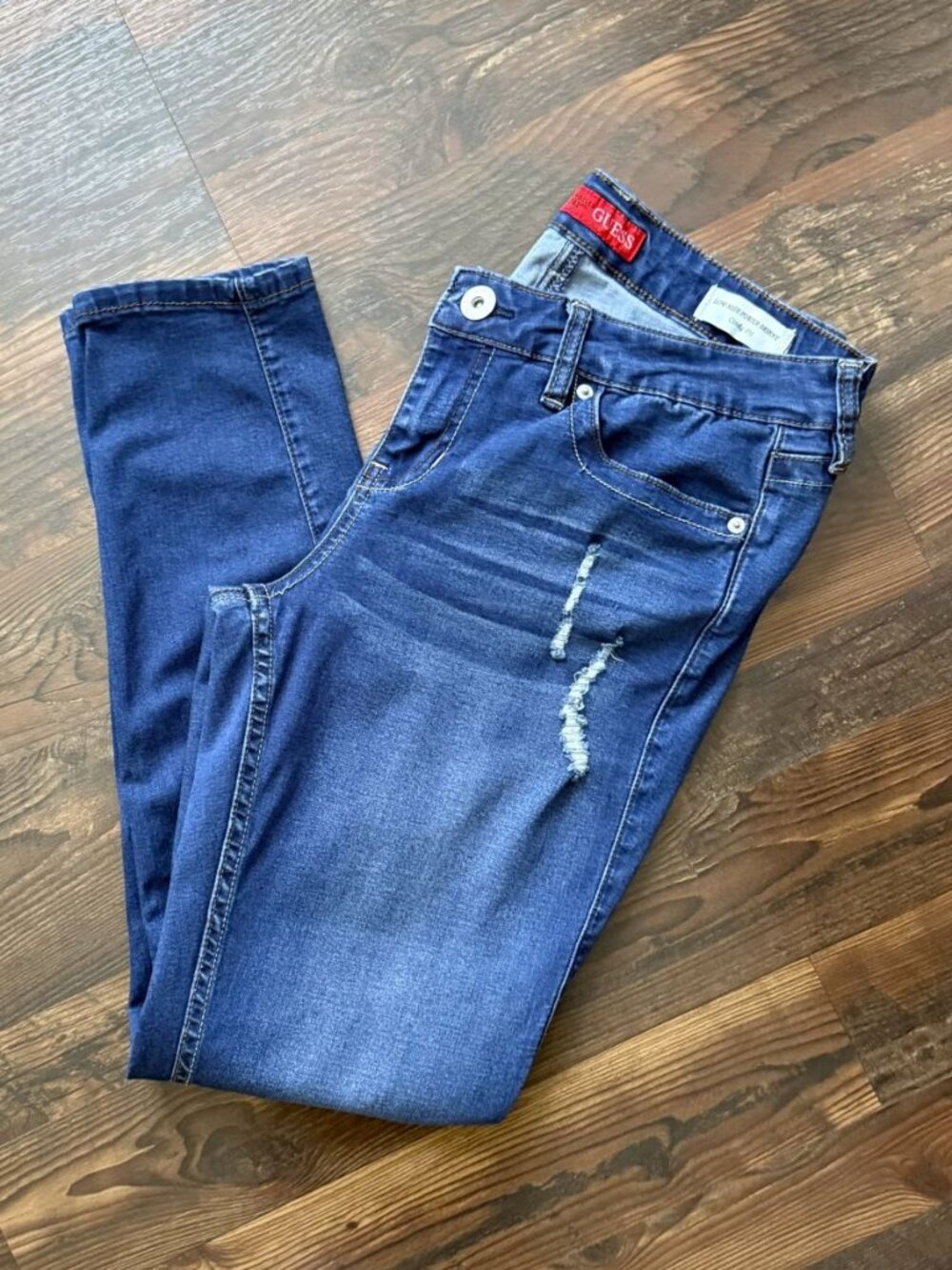 Guess Low Rise Power Skinny Jeans - Cindy Fit